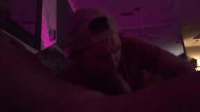 Partying while slurping prick