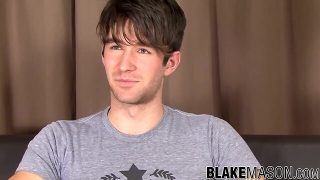 British hunk interviewed before working on his prick