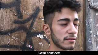 Latinleche lovely latin hipster gets a sticky spunk facial