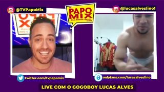 Tutorial: lucas alves ensina como vestir a roupa para o stripper em live no