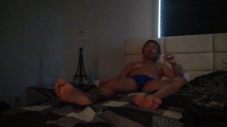 Swimming in the clouds: a party with briefs