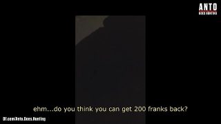 Bald man convinced after being helped out